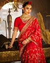 Saree - Red 1747